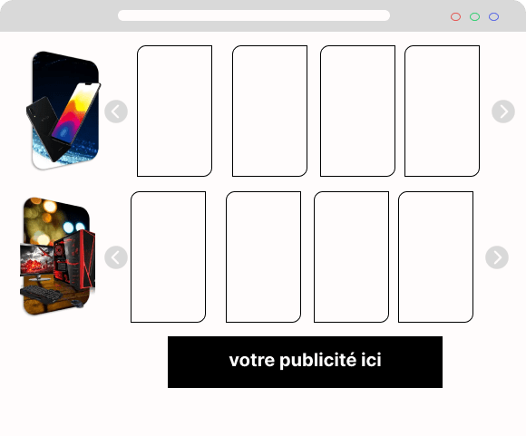example ads image on kitgool website (desktop)