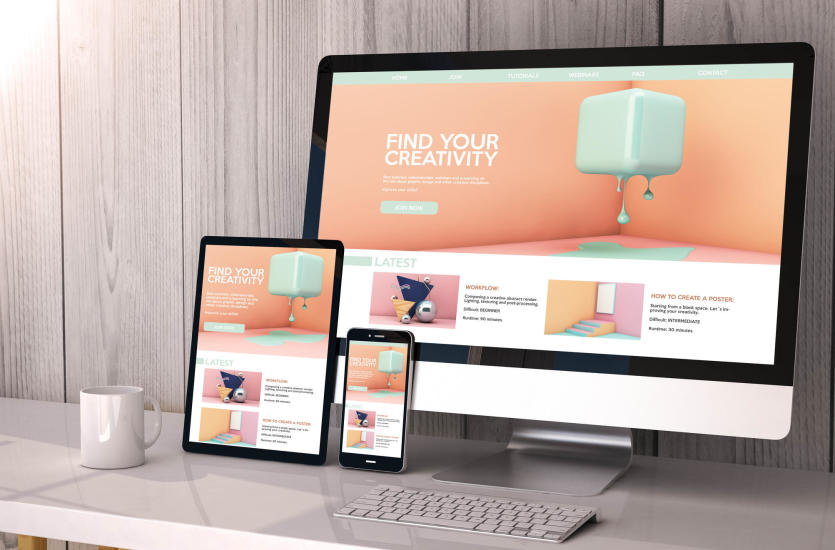 reponsive website and ads in multiple platforme