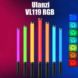 Appareil photo RGB Video Light photography - Ulanzi VL119 tube RGB / 50cm