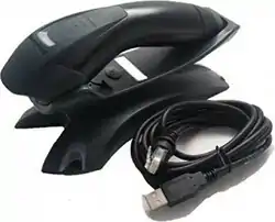 Scanner Lecteur Code à barre HoneyWell avec fil + socle + câble USB original 1202g