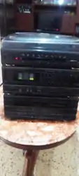 Chaîne Hifi Chaîne stéréo radio cassette tourne disque