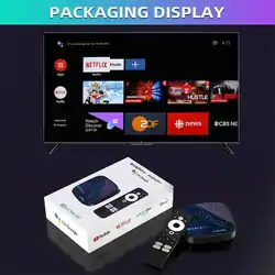 Lecteur multimédia HAKO Pro-Smart TV Box Android 11, certification Google